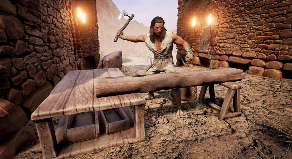 Conan exiles thrall outfitters bench что это