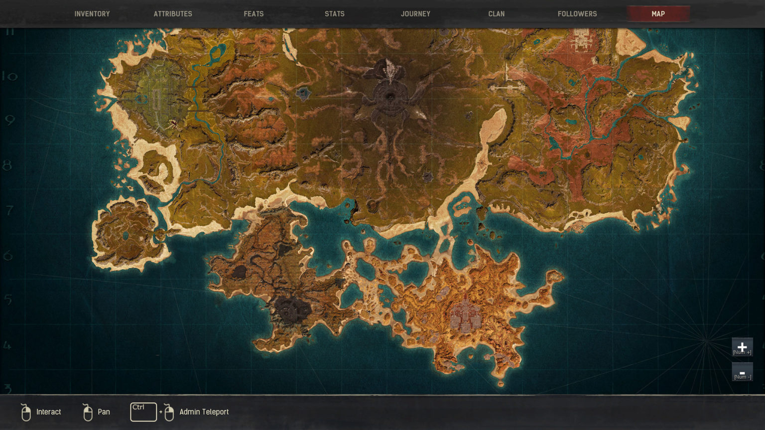 conan exiles isle of siptah interactive map